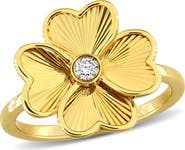 Julianna B. Diamond Accent Flower Ring 10k