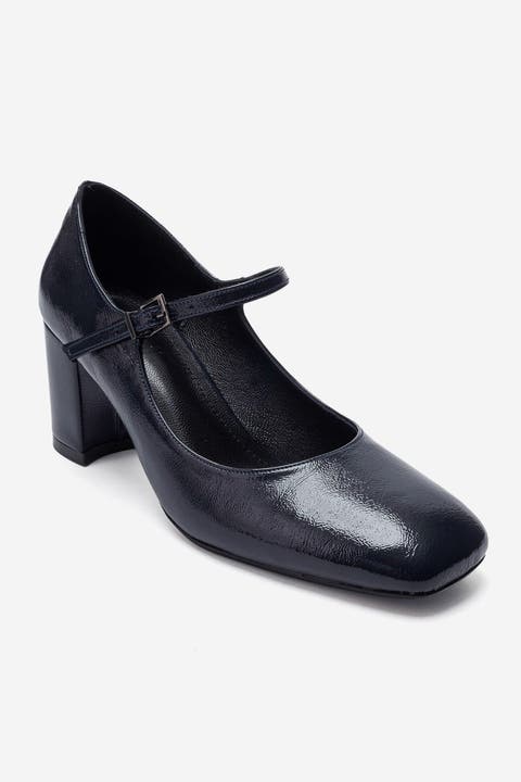 Nicho Block Heel Mary Jane Pump