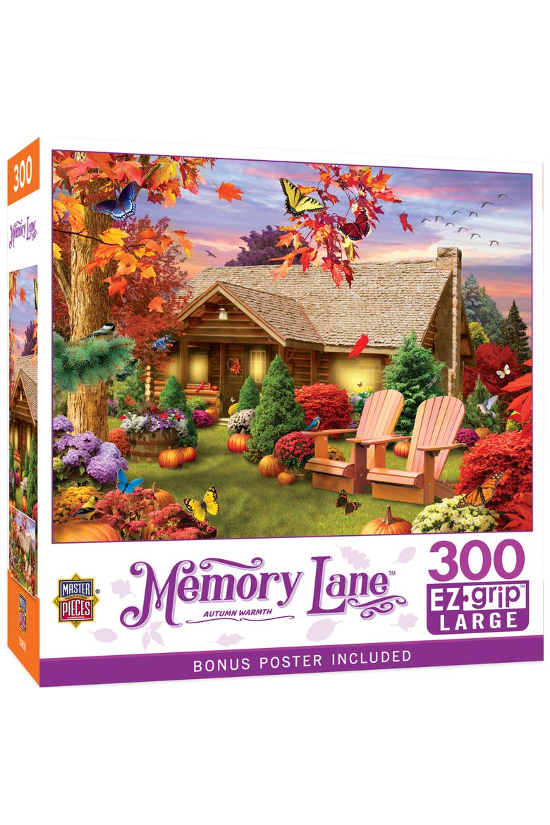 Autumn Warmth 300 Piece Jigsaw Puzzle, Main, color, Multicolor