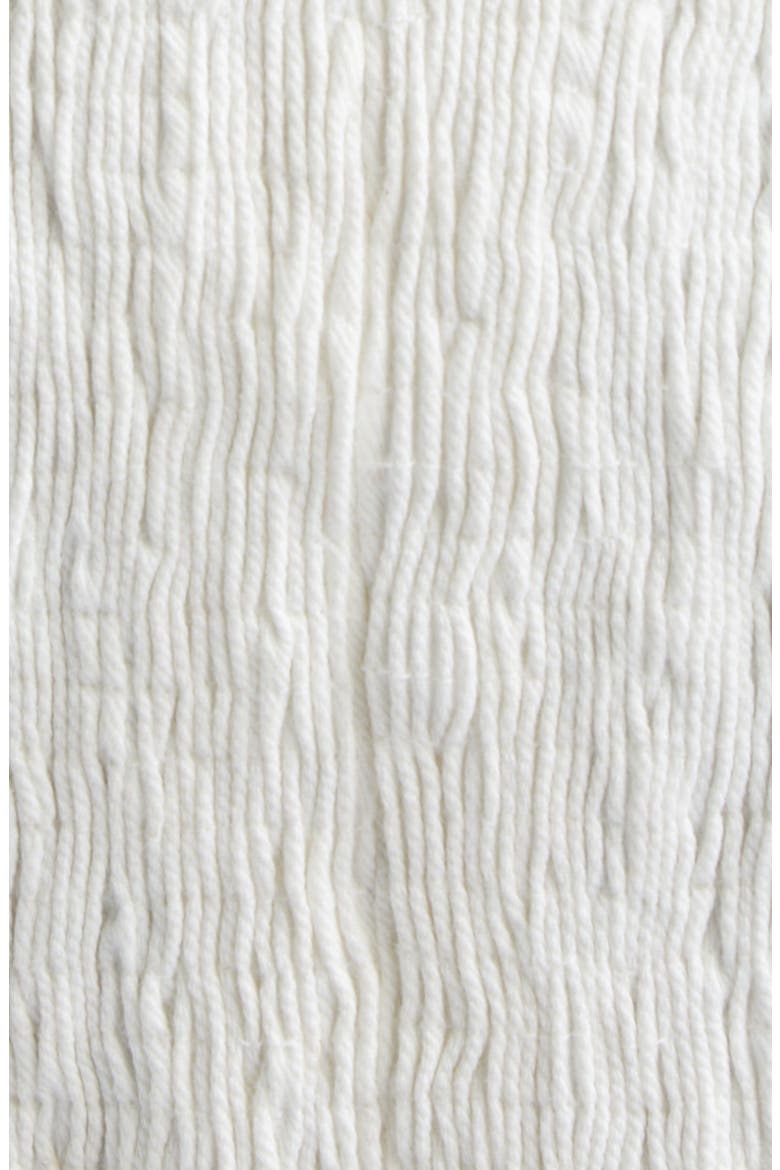 Rebellion Corded Cotton Corset Minidress, Alternate, color, IVORY
