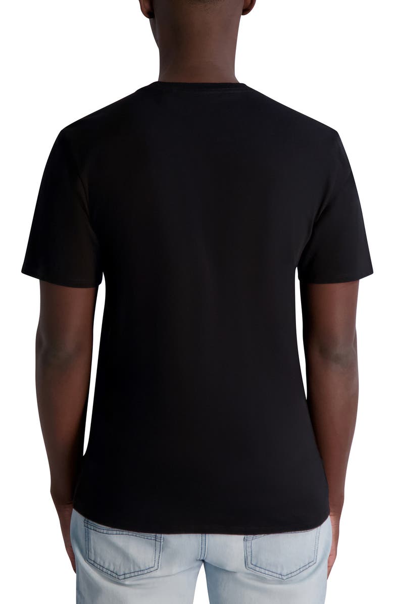 KARL LAGERFELD PARIS Faded Karl Graphic T-Shirt, Alternate, color,