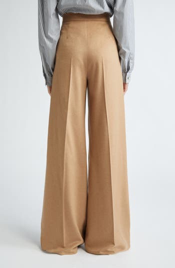 ☆MaxMara☆直営店買付☆エレガントWool Wide Pants/MEDIUM Max Mara Fagus Wool Blend Wide Leg Pants | Nordstrom
