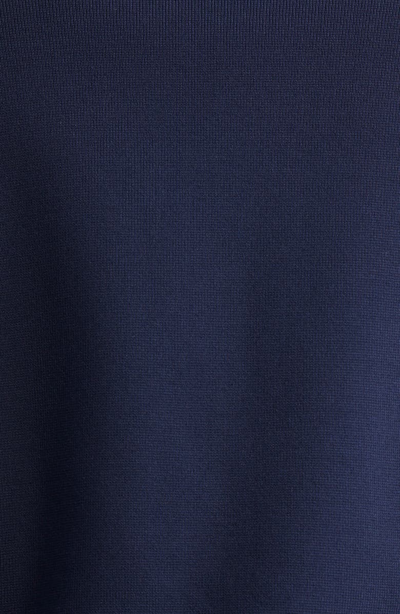 ST. JOHN Harper One-Button Knit Jacket, Alternate, color, Navy