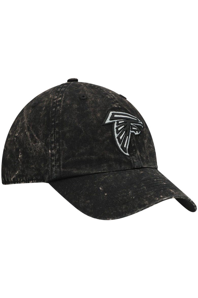 Men's '47 Black Atlanta Falcons Gamut Clean Up Adjustable Hat, Alternate, color, Black
