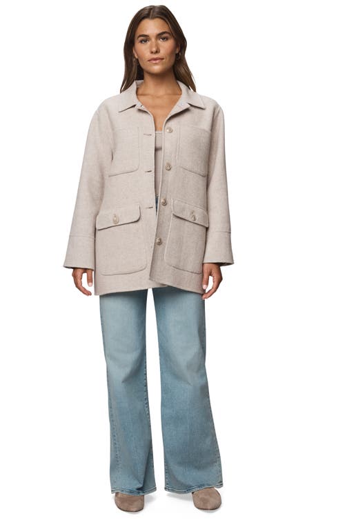 Splendid Beth Wool Blend Jacket In Gray