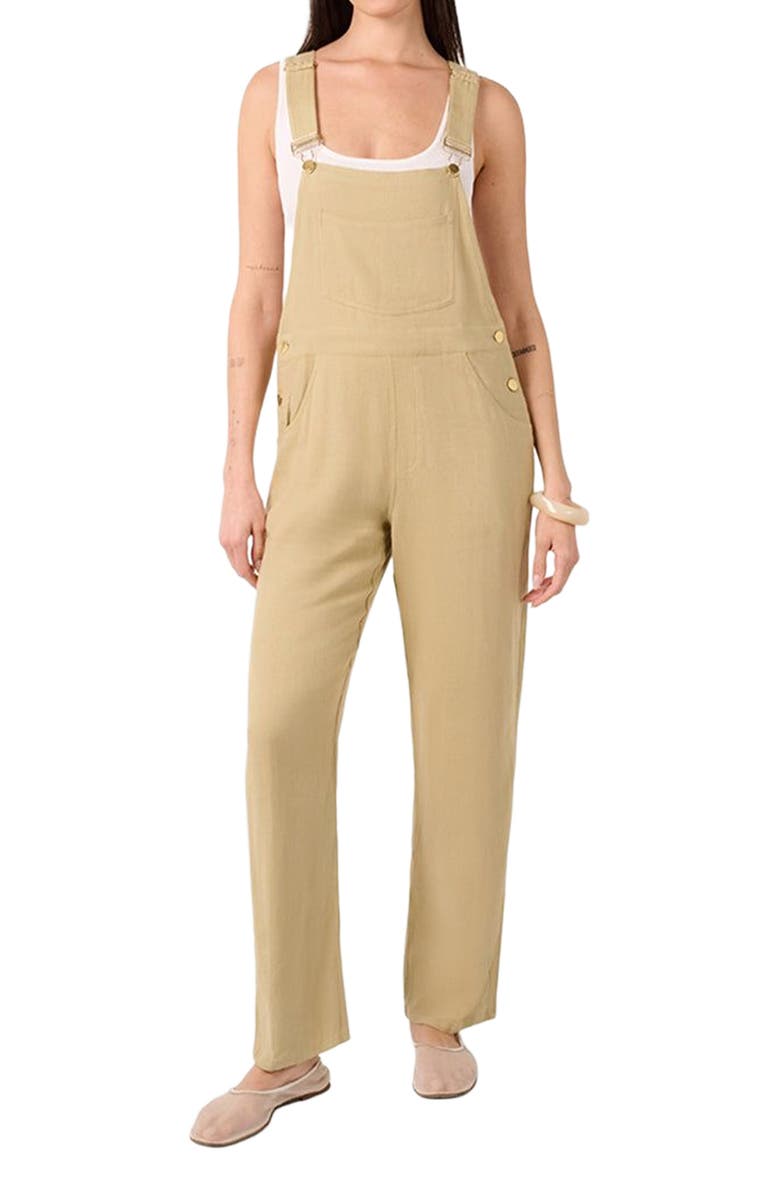 WeWoreWhat Basic Overall, Main, color, Oat