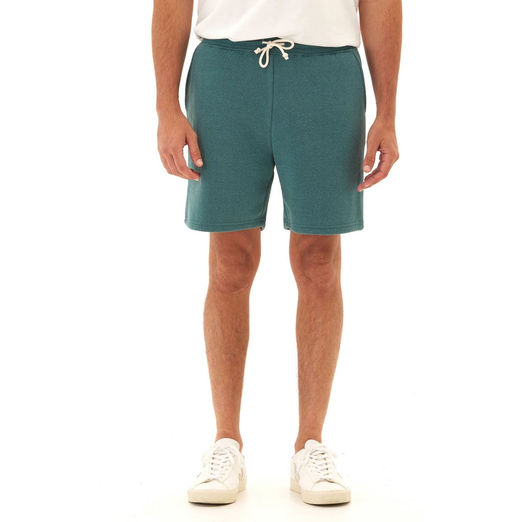 Threads 4 Thought Garrett Drawstring Fleece Shorts In Watercress