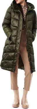 Bernardo Shiny Insulated Puffer Coat
