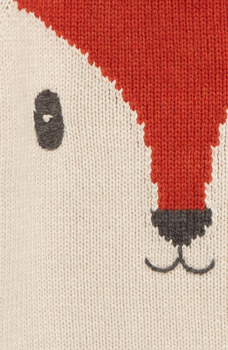 Mini Boden Fox Cub Sweater, Alternate, color,