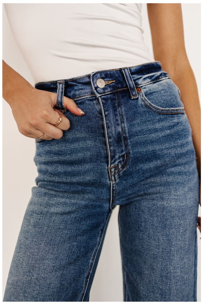 Kirby High Rise Wide Leg Jeans, Alternate, color, Medium Wash