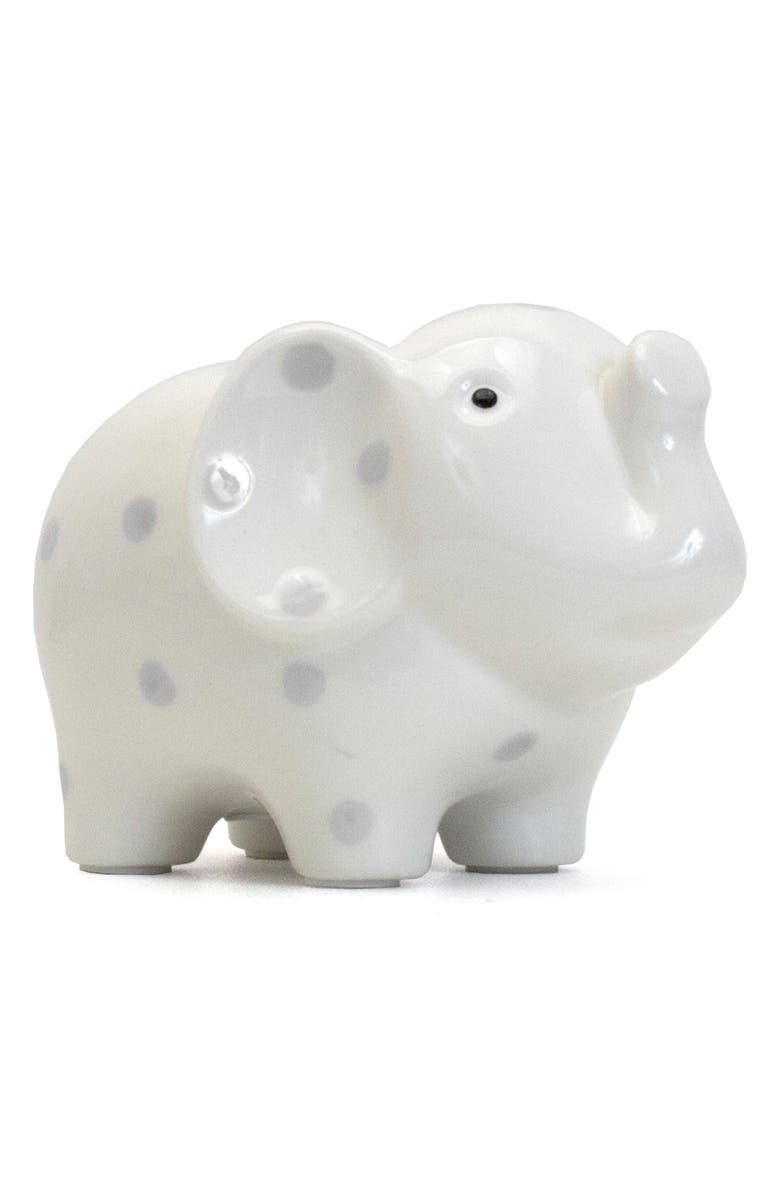 Child to Cherish Polka Dot Elephant Bank, Main, color, 