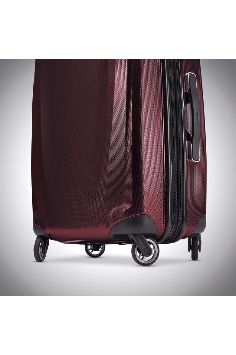 Winfield 3 DLX 20" Carry On Spinner Luggage, Alternate, color, Burgundy