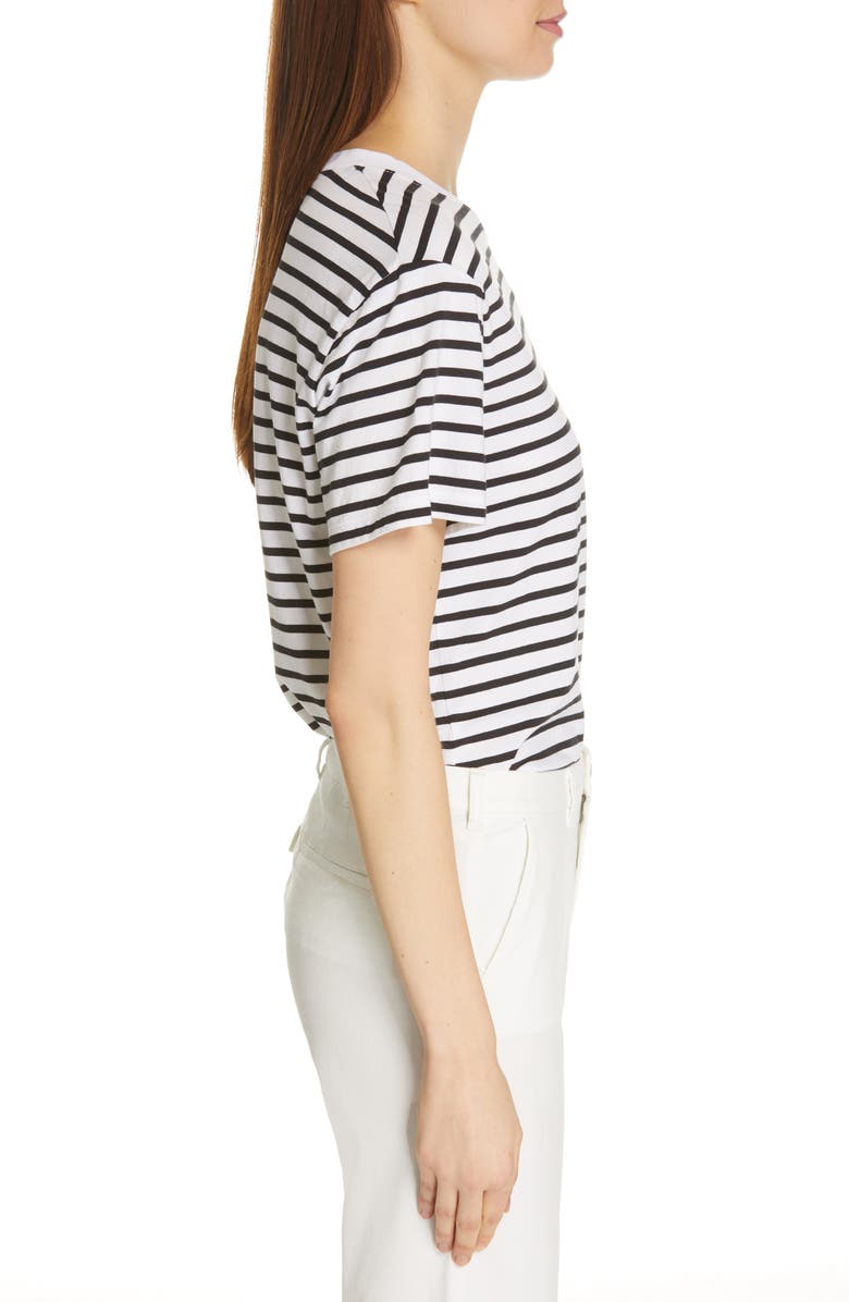 ATM Anthony Thomas Melillo Stripe Boy Tee, Alternate, color, 