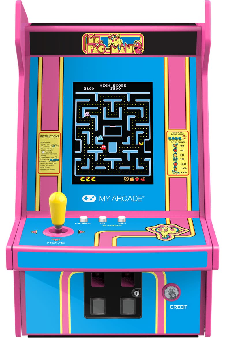 Dgunl7009 Ms. Pacman Micro Player Pro, Alternate, color, Multicolor