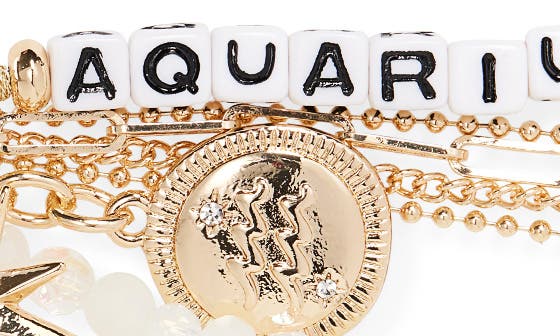 Женские брелоки Chelsea28 Zodiac Bead Bag Charm — фото 3