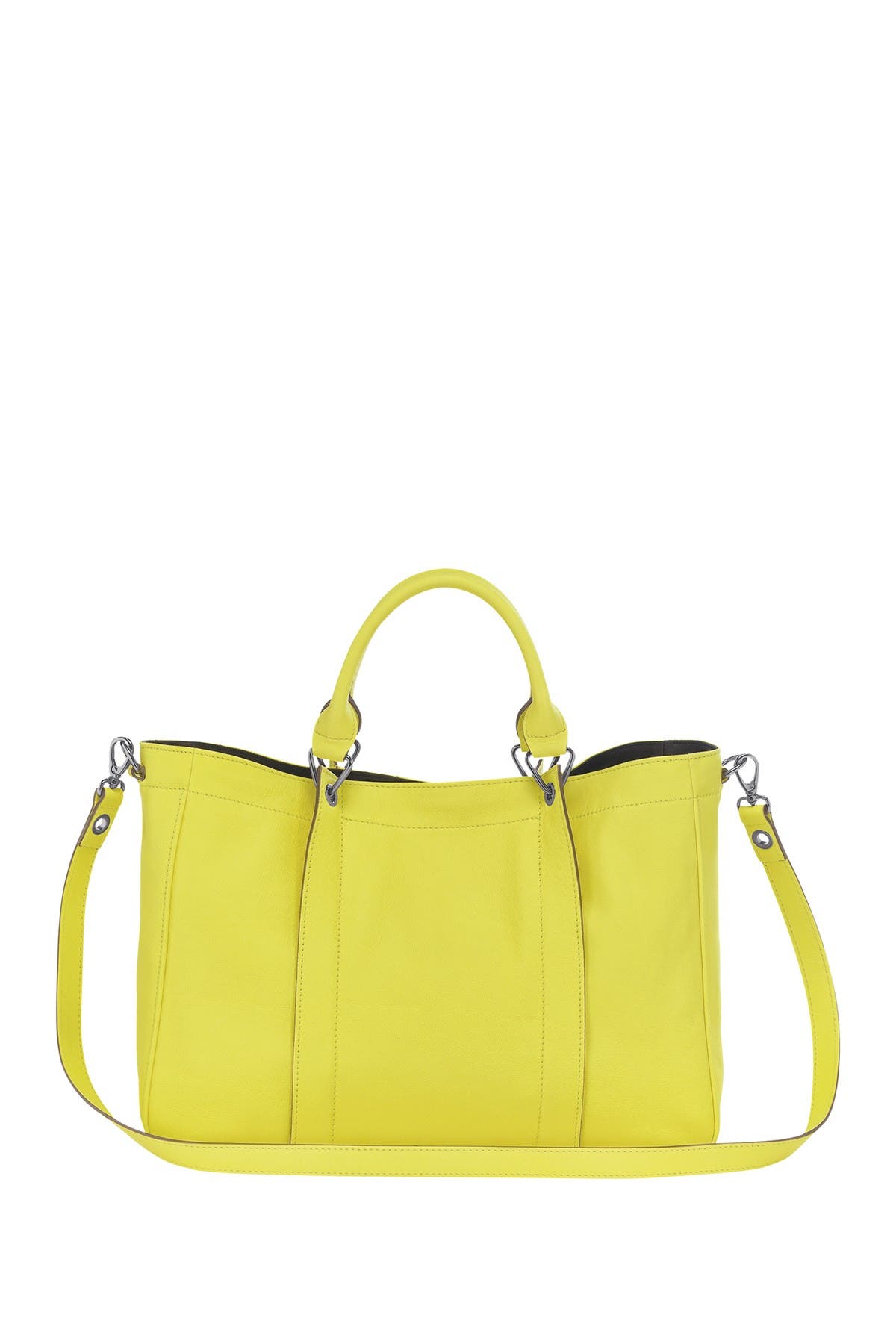 Longchamp LC 3D Medium Tote Bag, Alternate, color, Neon Ylw