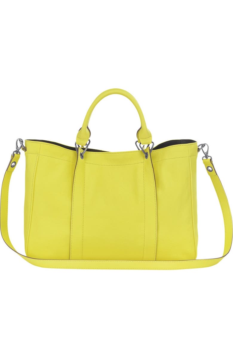 Longchamp LC 3D Medium Tote Bag, Alternate, color, Neon Ylw