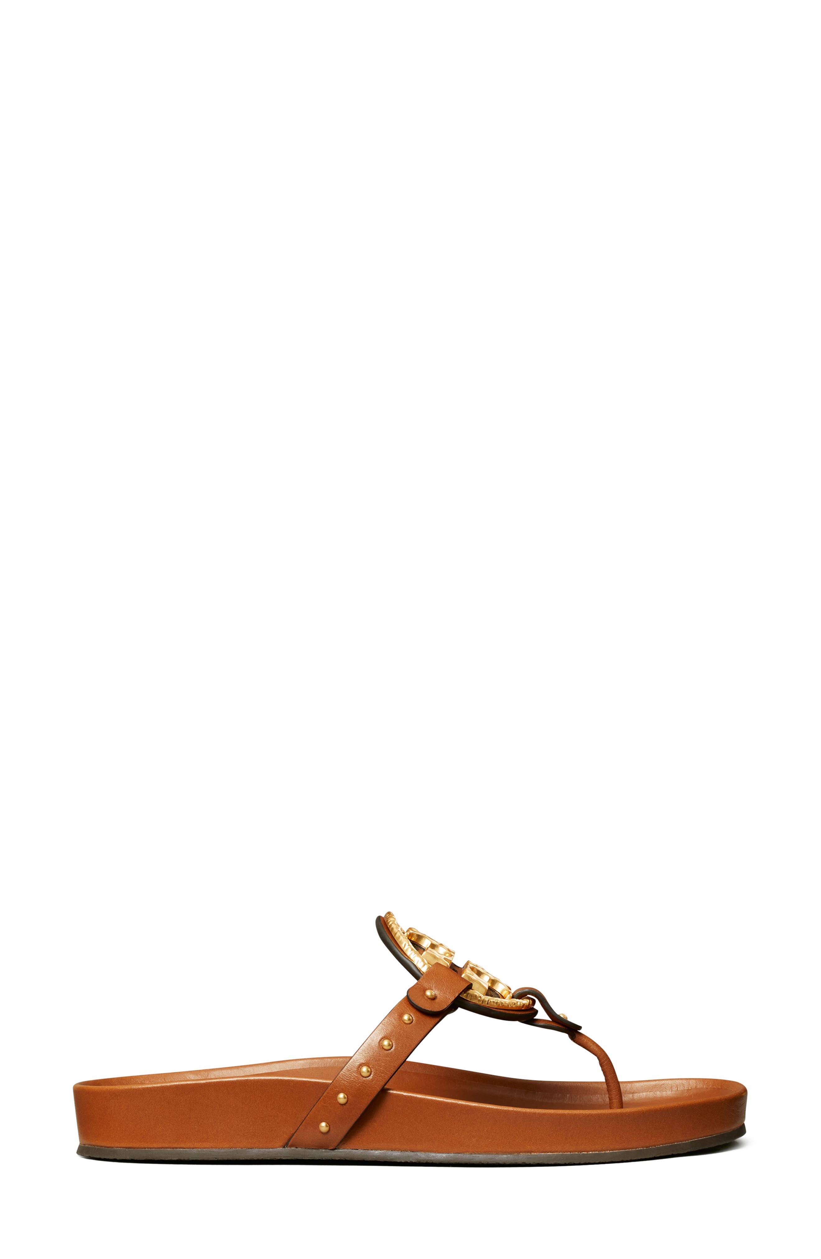 Tory Burch Miller Vintage Plaque Cloud Sandal, Alternate, color, 