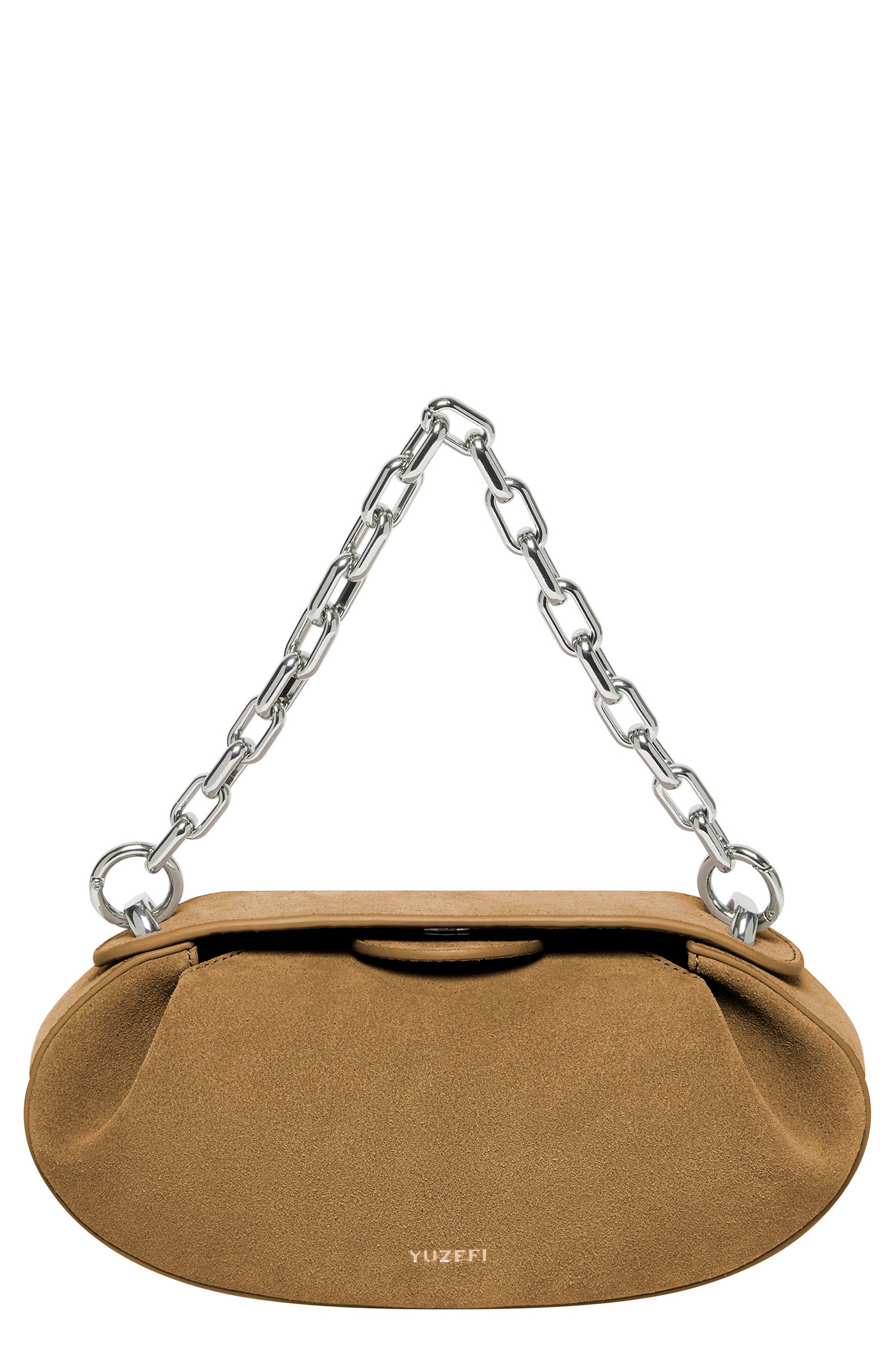 Yuzefi Dinner Roll Suede Bag, Alternate, color, 