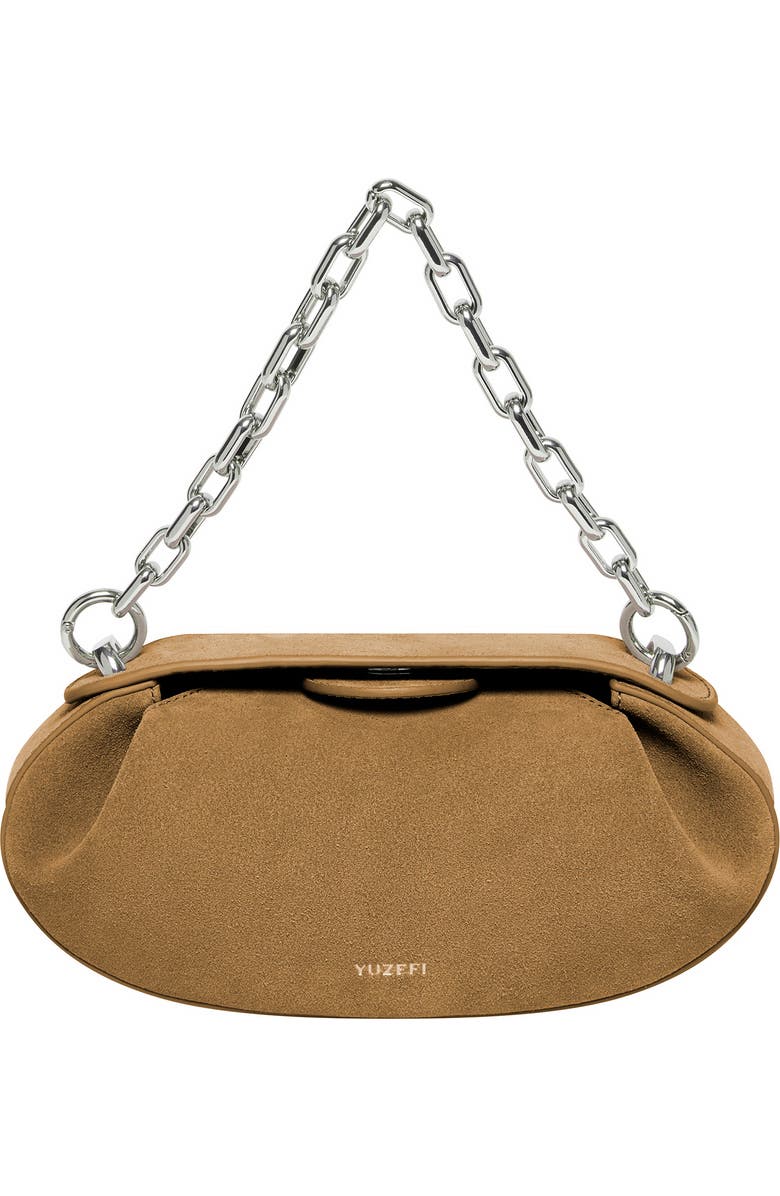 Yuzefi Dinner Roll Suede Bag, Alternate, color,