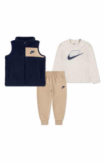 Nike Kids' Powder Play T-Shirt, Vest & Joggers Set