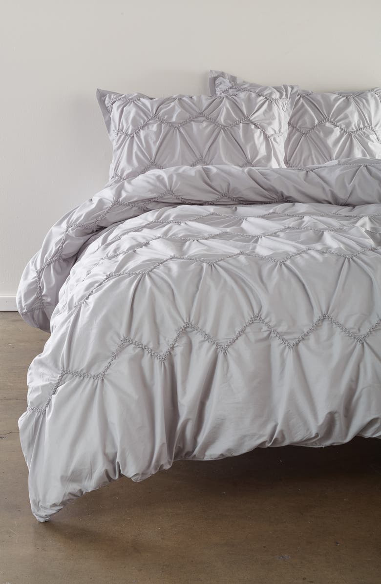 Nordstrom Mara Textured Duvet Cover & Sham Set, Main, color, 