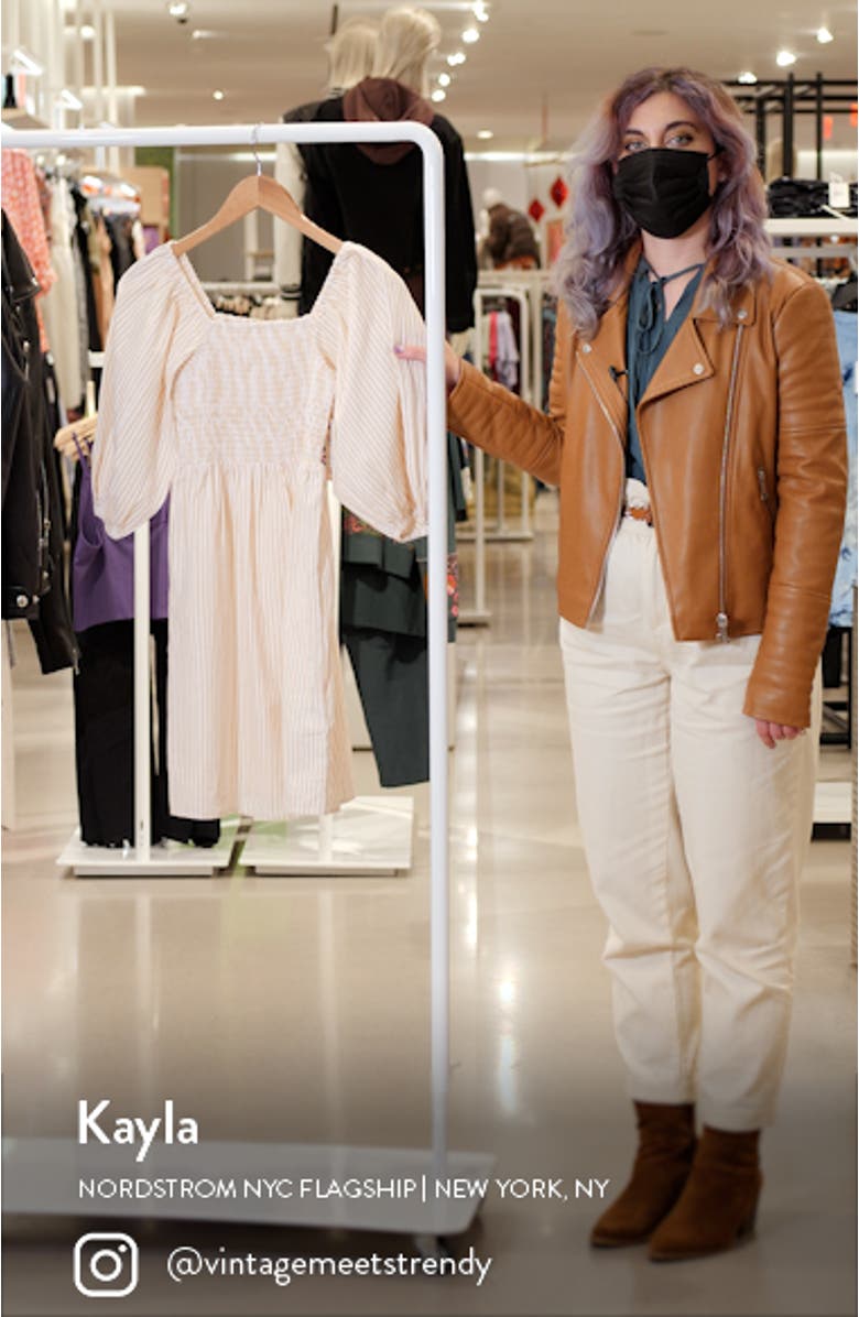 Paradise Days Puff Sleeve Minidress, sales video thumbnail