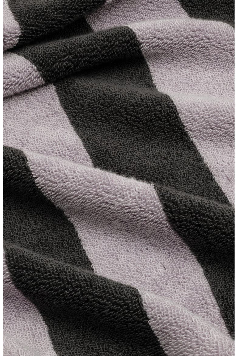 Shadmoor Australian Cotton Bath Sheet, Alternate, color, Lilac & Charcoal