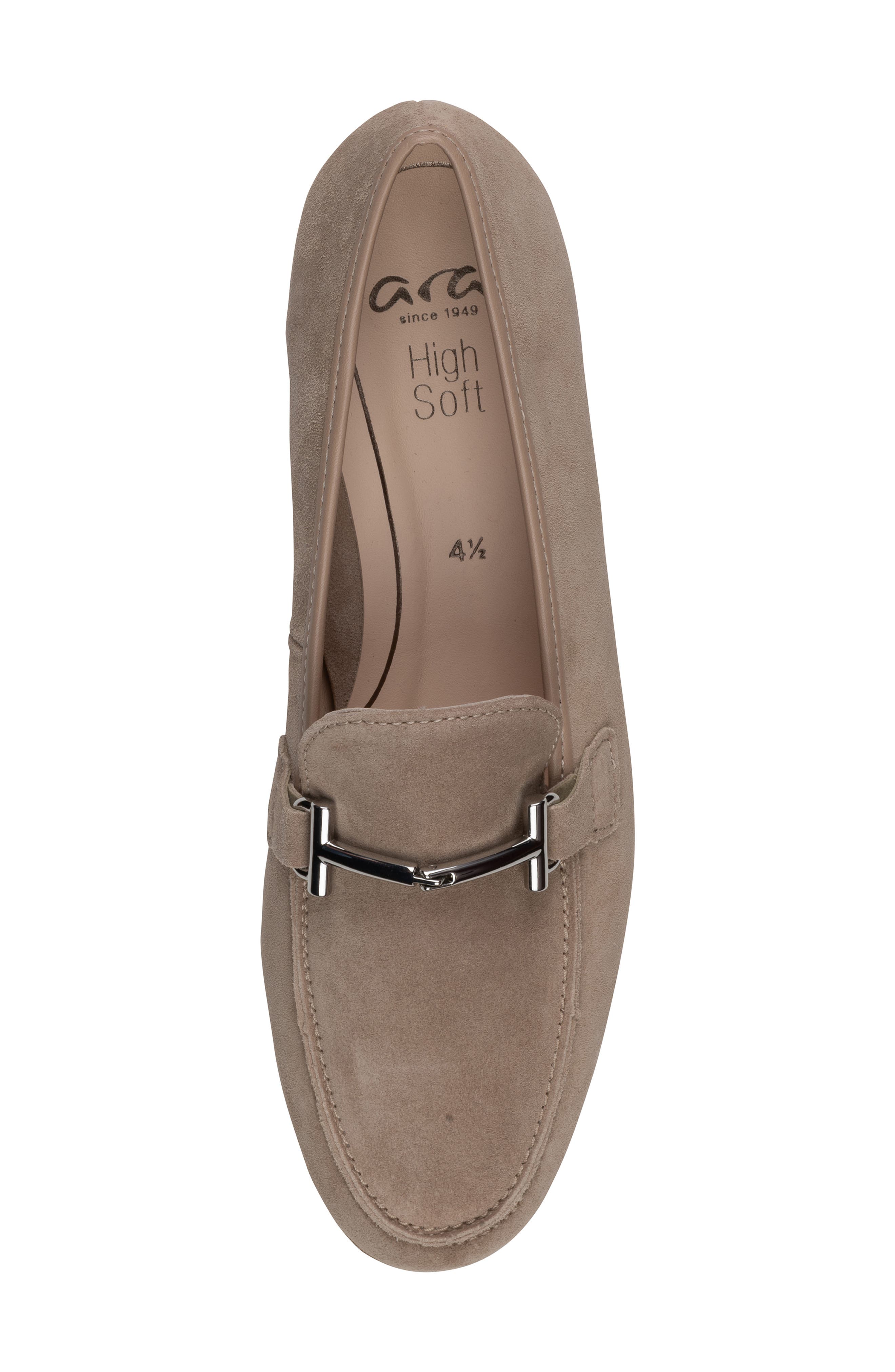 ara Kelowna Loafer, Alternate, color, Sand Velour
