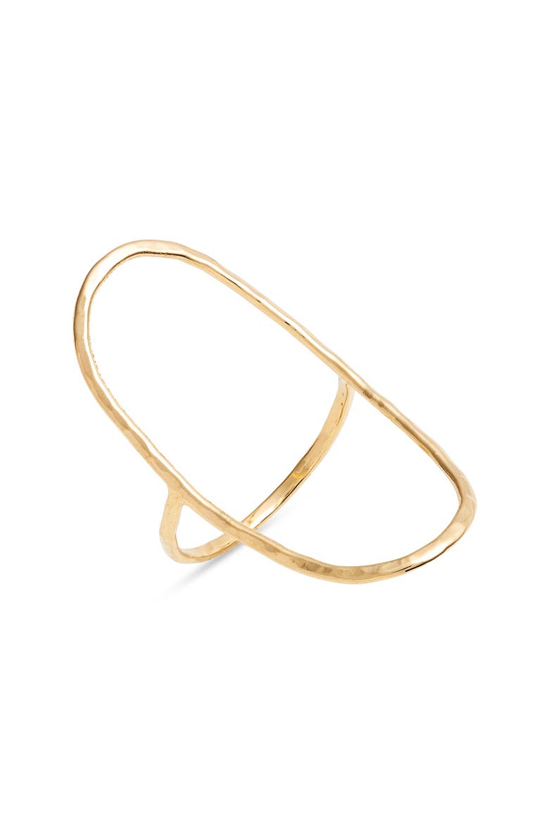 Bethany Open Oval Ring, Main, color, GOLD