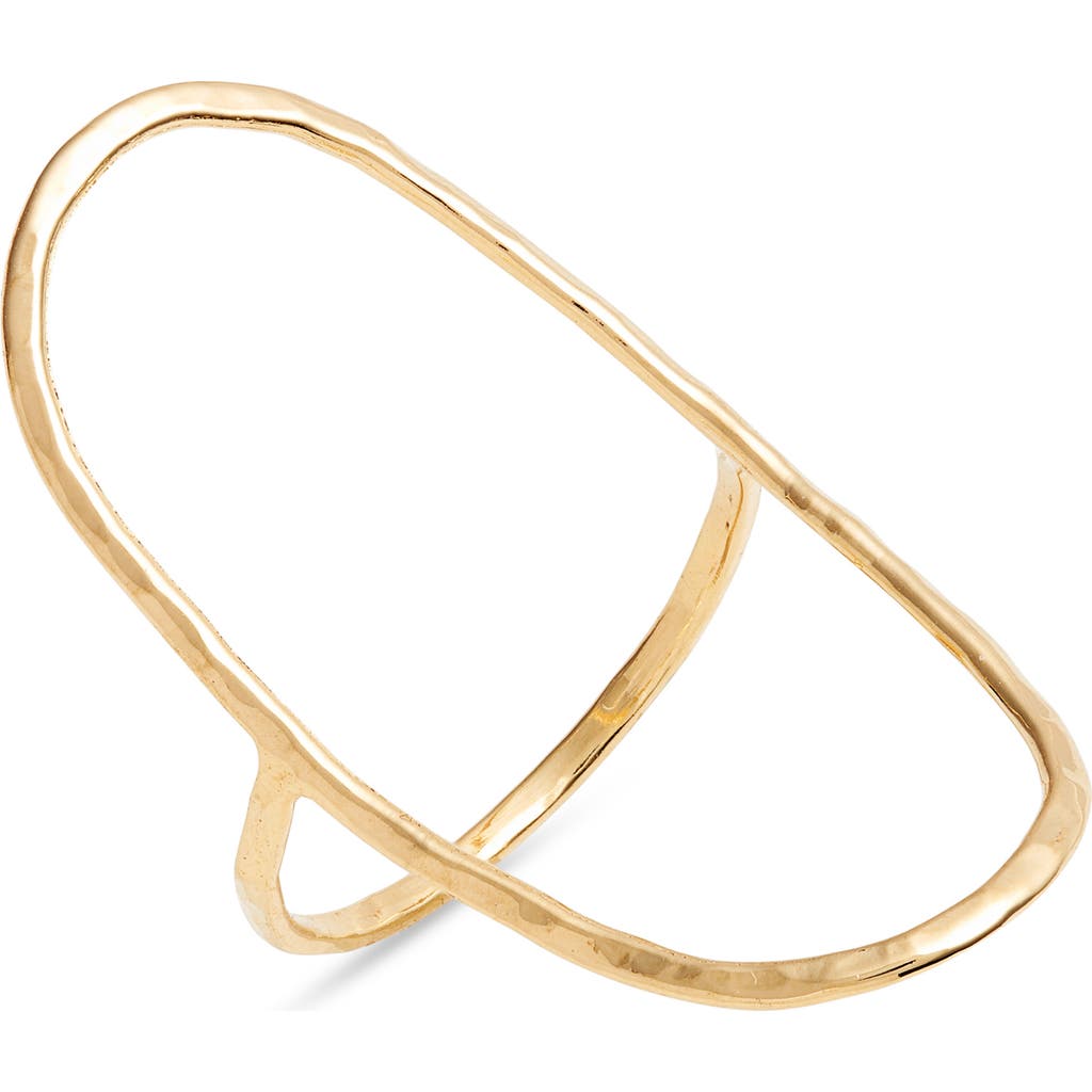 Kiara by Ki-Ele Bethany Open Oval Ring in Gold  product