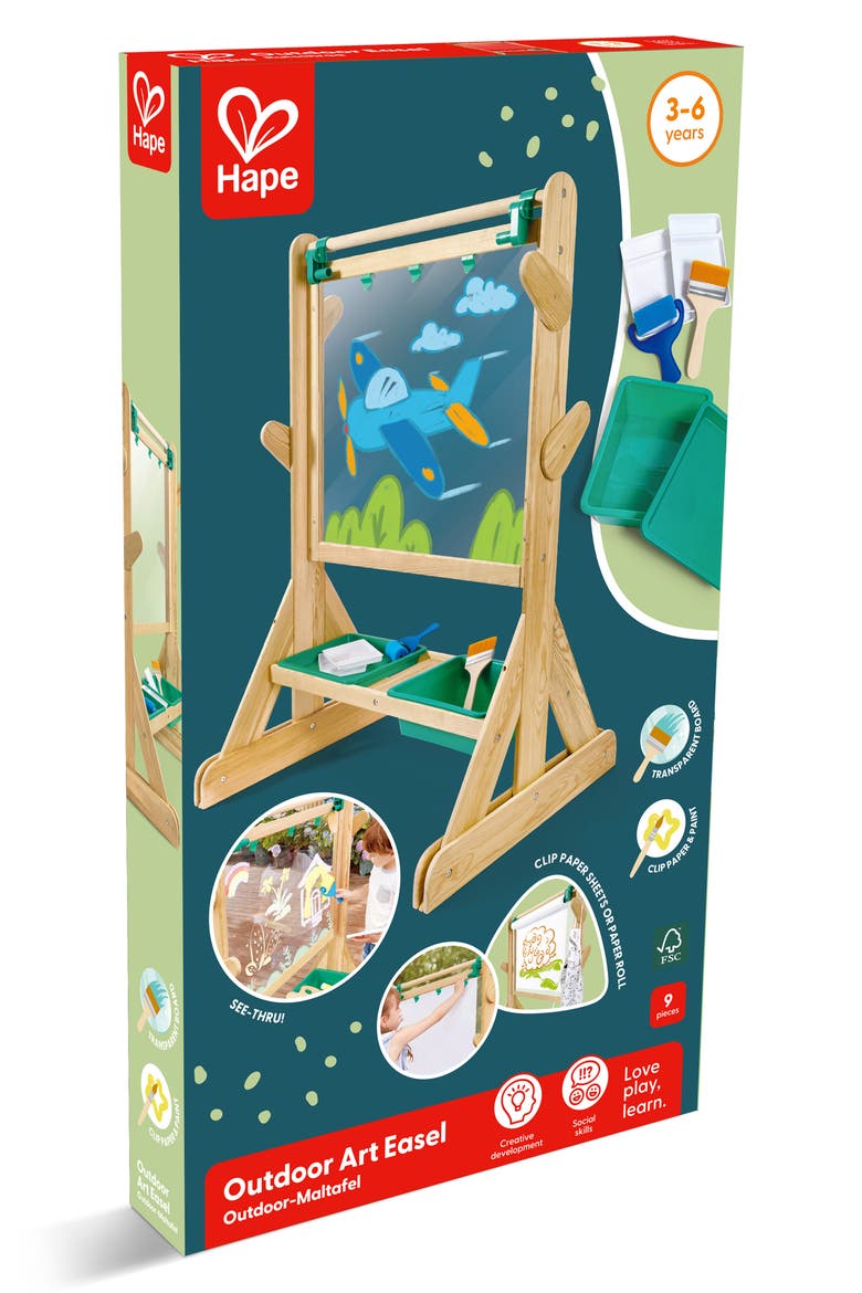 Outdoor Art Easel, Alternate, color, MULTI