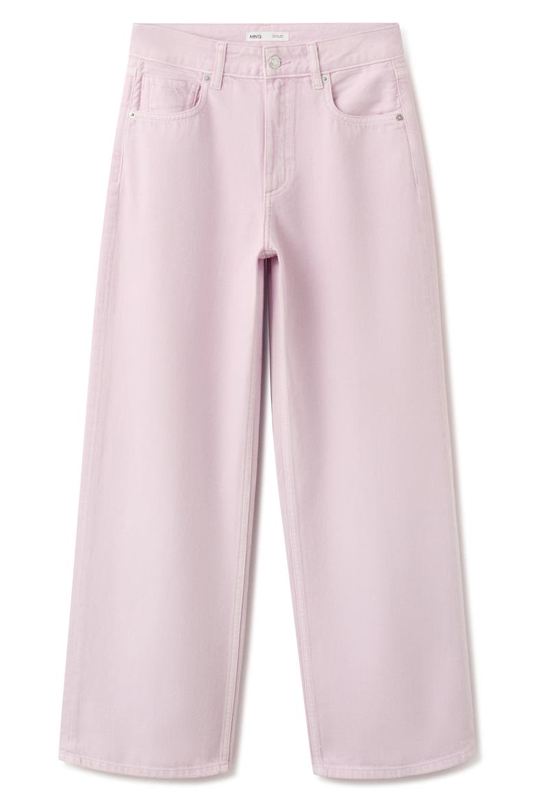 Low Rise Straight Leg Jeans, Alternate, color, PINK