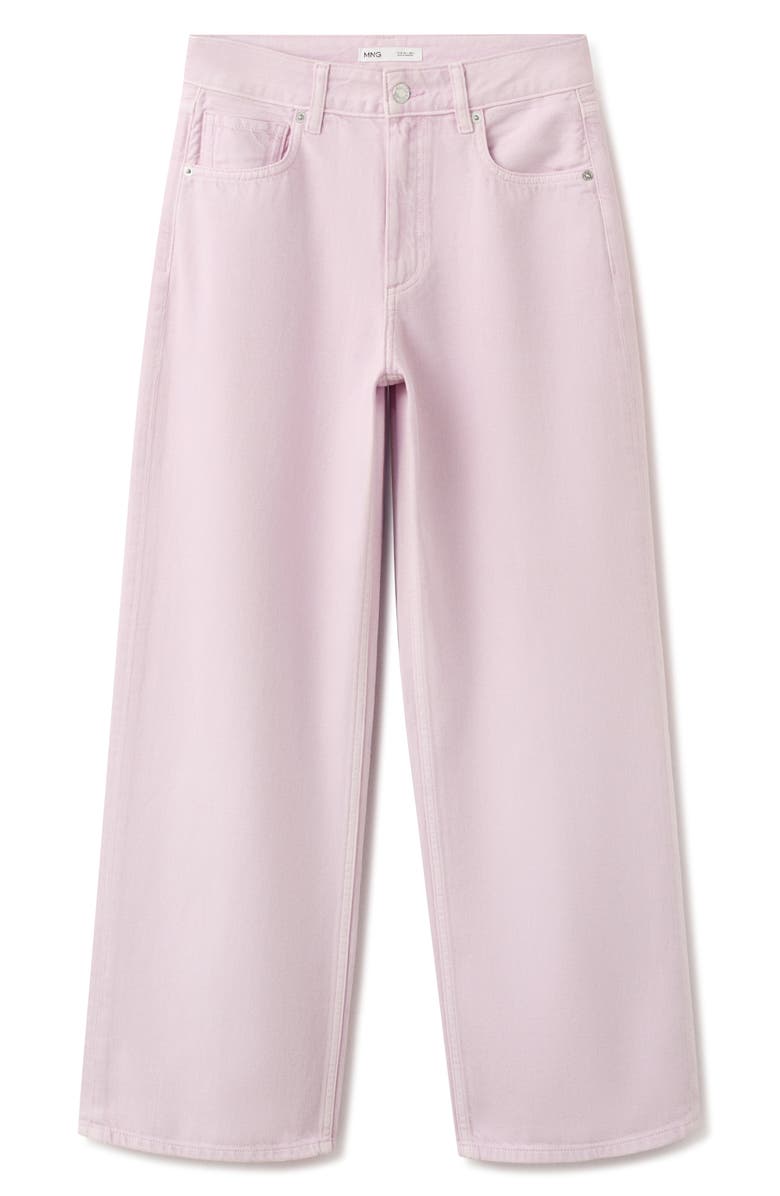 MANGO Low Rise Straight Leg Jeans, Alternate, color,