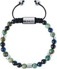 TORRELA Jasper Turquoise and Tiger Eye Blue Beads