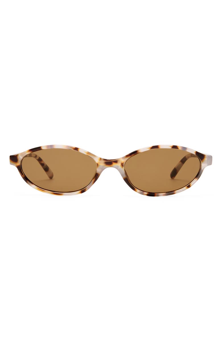 AIRE Earthshine 54mm Oval Sunglasses, Main, color, Cookie Tort / Brown Mono