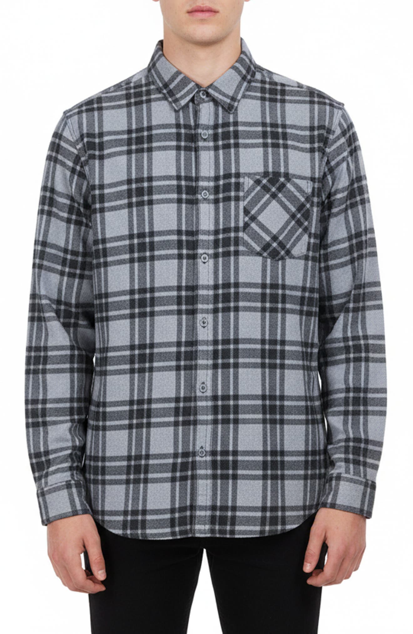 BURNSIDE Plaid Flannel Shirt