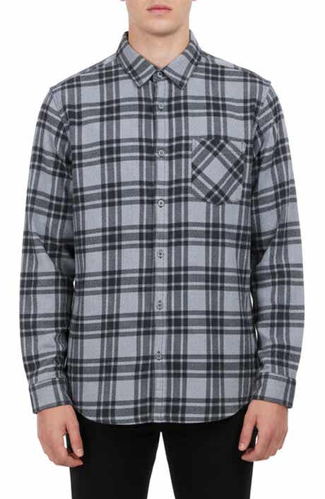 BURNSIDE Plaid Flannel Shirt