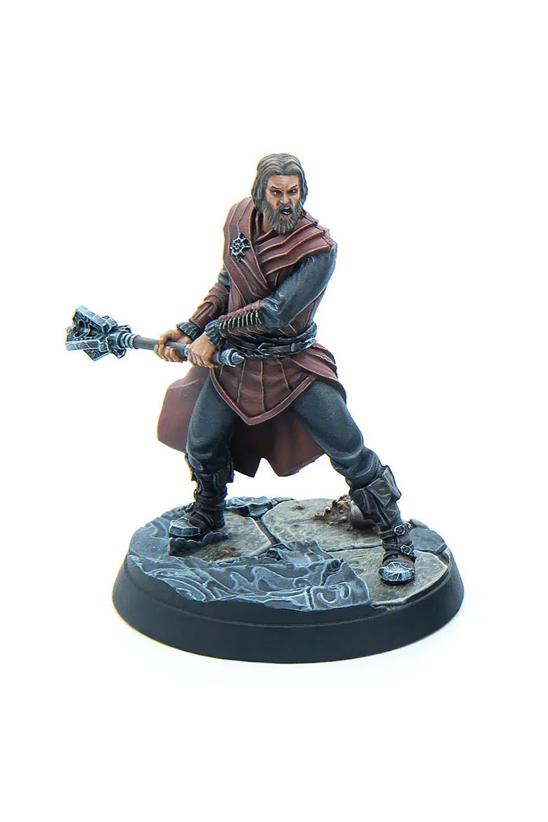 The Elder Scrolls Call to Arms, Vampire Core Set, 6 Unpainted Resin Figures, Alternate, color, Multicolored