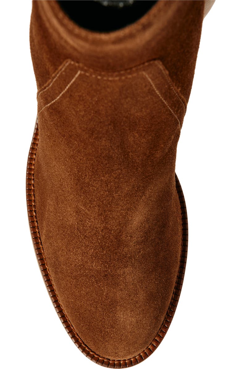 Aquatalia Janella Weatherproof Bootie, Alternate, color, Brandy