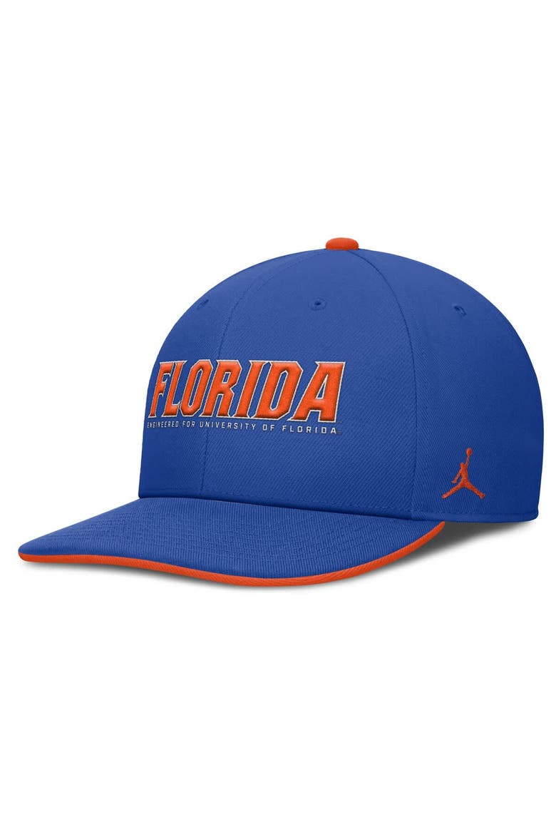 Men's Jordan Brand Royal Florida Gators 2025 On-Field Pro Performance Adjustable Hat, Main, color, Royal