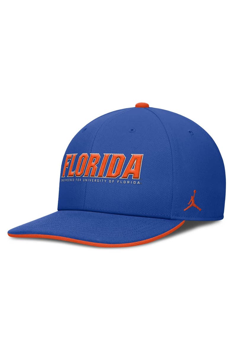 Jordan Brand Men's Jordan Brand Royal Florida Gators 2025 On-Field Pro Performance Adjustable Hat, Main, color, Royal