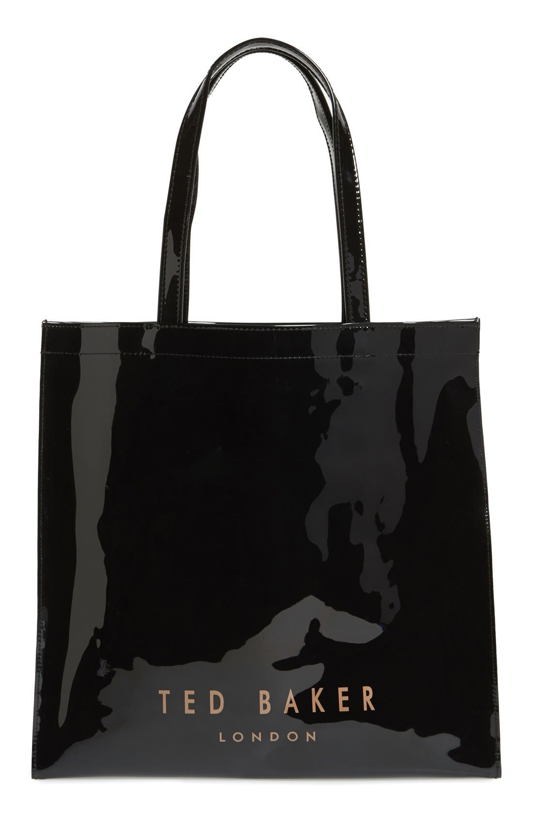 Ted Baker London 'Large Plain Bow Icon' Tote, Alternate, color, 