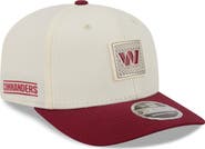 New Era Men's New Era Cream/Burgundy Washington Commanders 2026 NFL Training Camp 9SEVENTY Adjustable Hat
