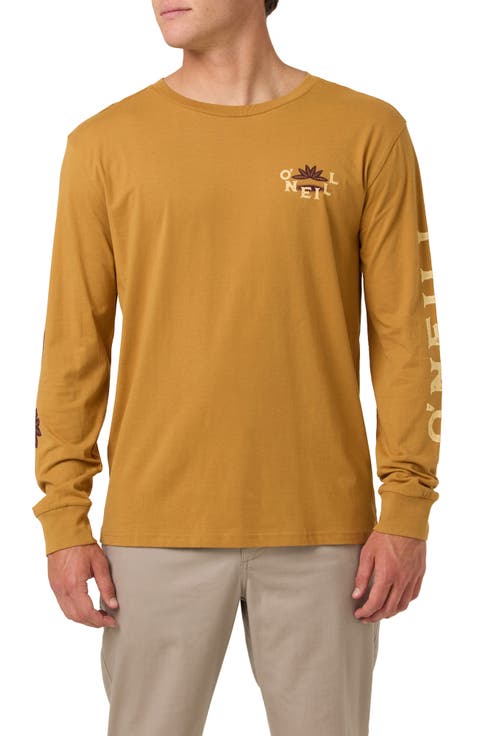 El Calafate Long Sleeve Cotton Graphic T-Shirt