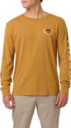 O'Neill El Calafate Long Sleeve Cotton Graphic T-Shirt