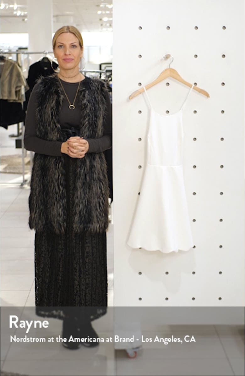 Play On Curves Strappy Back Skater Dress, sales video thumbnail