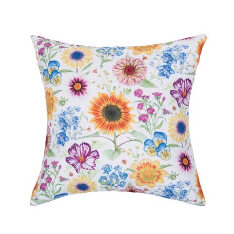 Spring Blossoms Indoor/Outdoor Accent Pillow