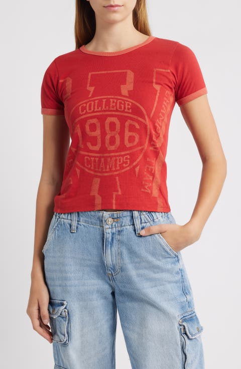 Champs Cotton Graphic T-Shirt