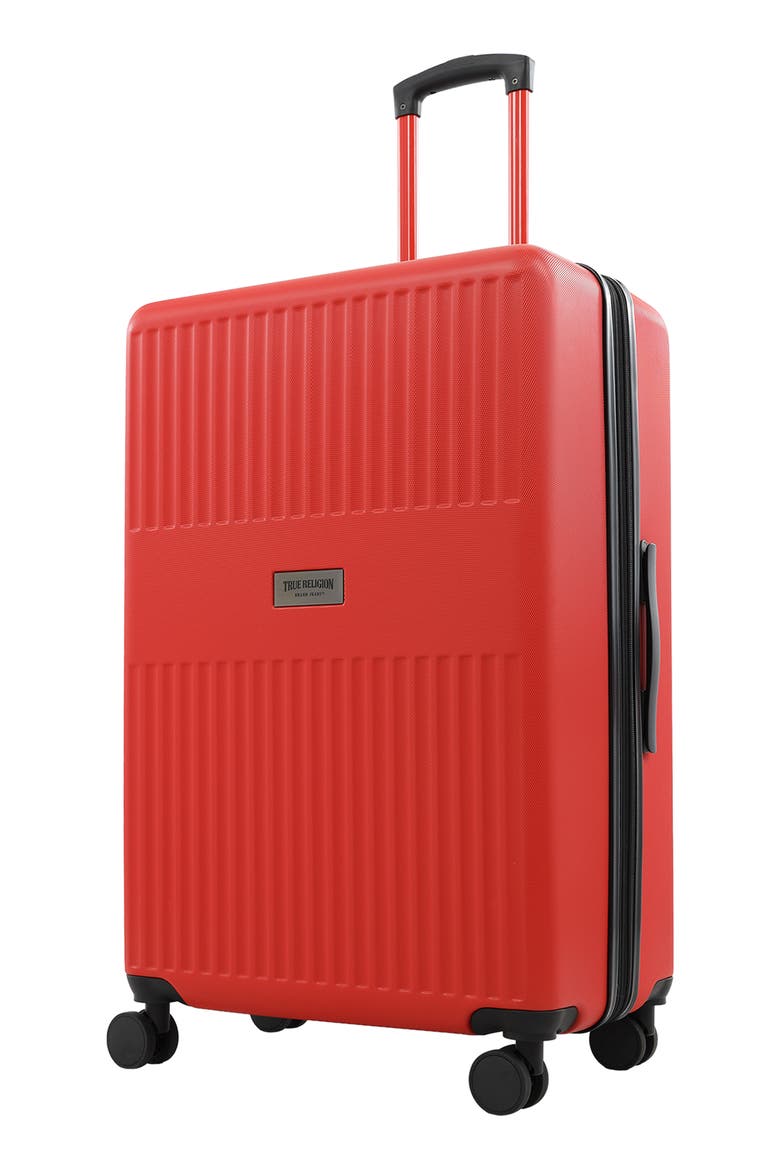 30 Inch Hardside Spinner Suitcase, Alternate, color, RED